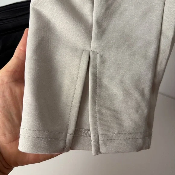 Chic Cream High-Waisted Skinny Pants - Picture 12 of 14